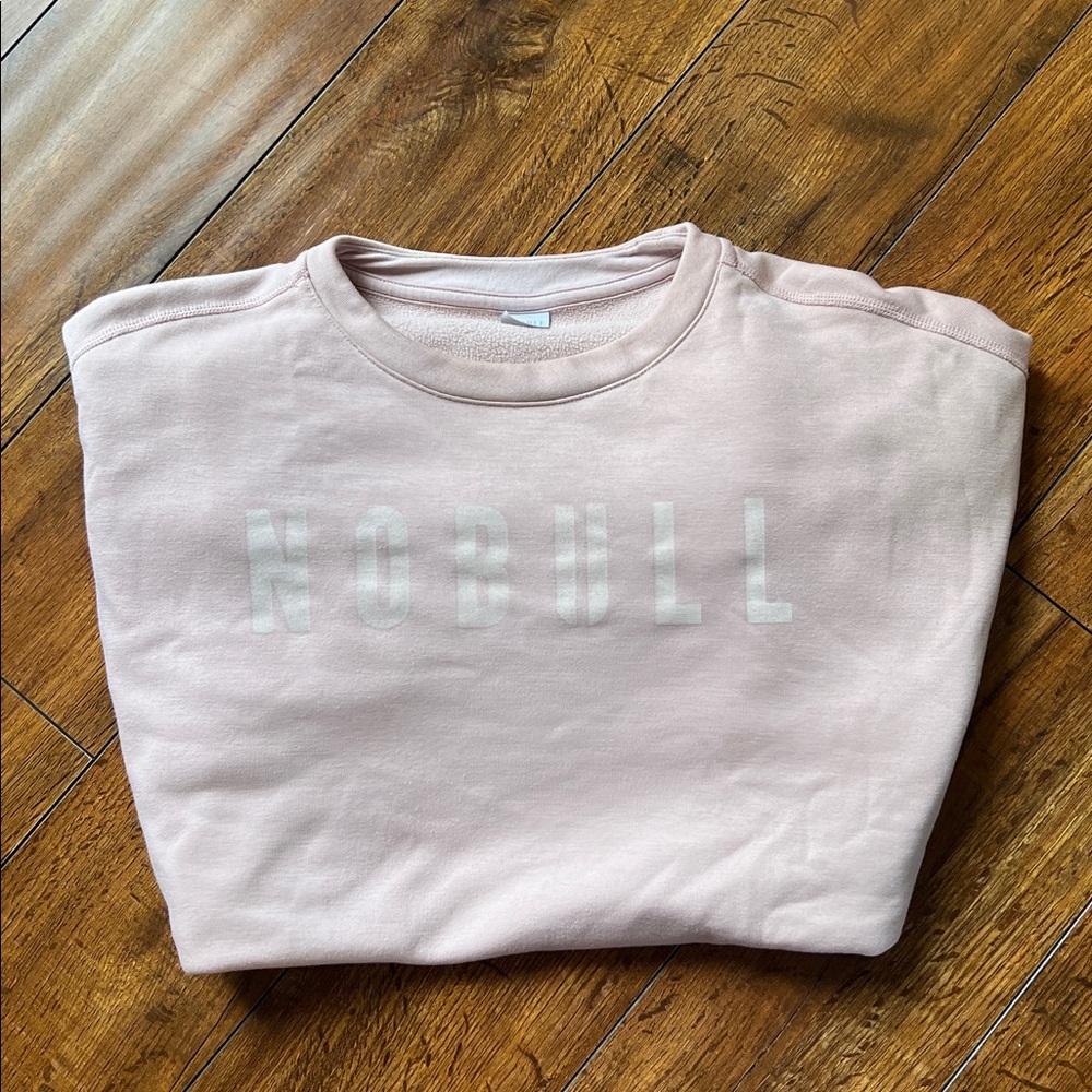 NOBULL Blush Pink Fleece Sweatshirt